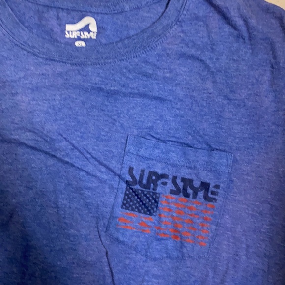 Surf style soft pocket tee size XL - Picture 2 of 3